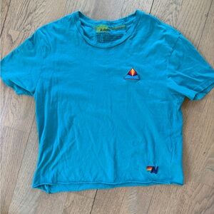 Aviator Nation Blue Boyfriend T-Shirt